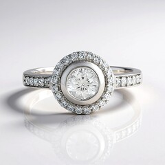 Anello in argento con Zircone