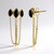 Orecchini in argento con Onice Nero