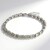 Bracciale in argento con Ametista Verde