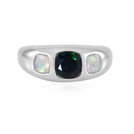 Opal-Silberring