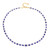 Tanzanite Silver Necklace