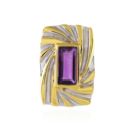 Amethyst-Silberanhänger (MONOSONO COLLECTION)