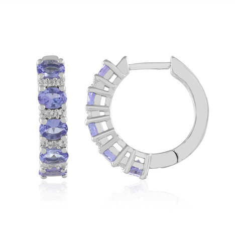Orecchini in argento con Tanzanite