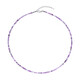 Collar en plata con Fluorita multicolor