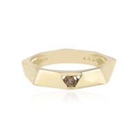 Bague en or et Diamant champagne I2 (de Melo)