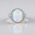 Anello in argento con Opale di Welo (Adela Silber)