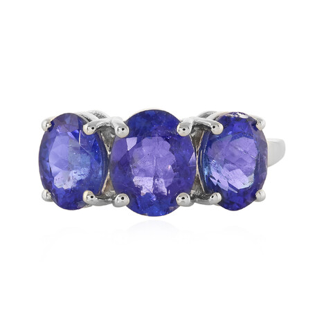 Anello in argento con Tanzanite