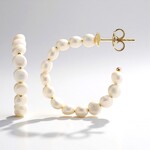 Orecchini in argento con Perla d'Acqua Dolce Bianca