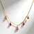 Collana in oro con Tormalina Neon del Congo (CIRARI)