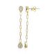 Boucles d'oreilles en or et Diamant SI2 (H) (CIRARI)