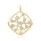 9K SI1 (G) Diamond Gold Pendant (Annette)