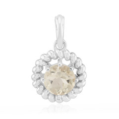 Colgante en plata con Piedra del sol de Oregón