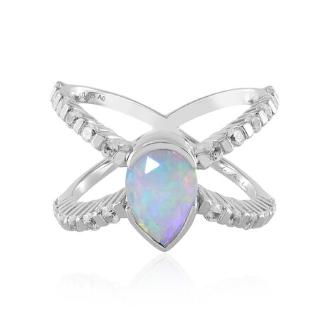 Welo-Opal-Silberring (de Melo Essence)