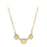 Collier en or et Diamant SI2 jaune (CIRARI)