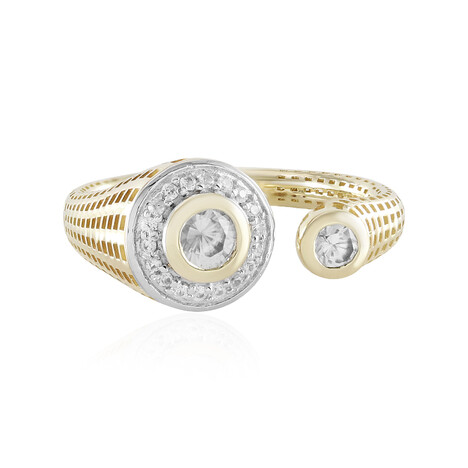 Anello in oro con Zircone (Ornaments by de Melo)