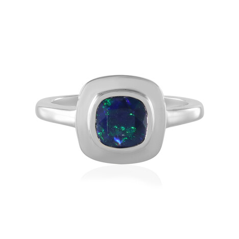 Mezezo Opal Silver Ring