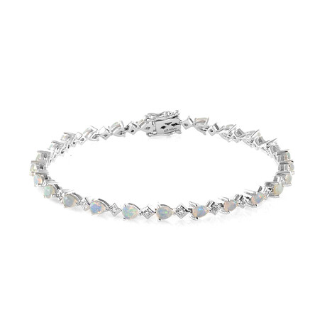 Welo-Opal-Silberarmband