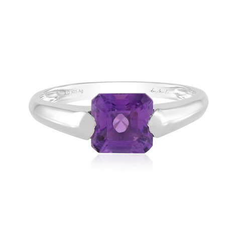 Sibirischer Amethyst-Silberring (de Melo)