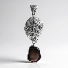 Ciondolo in argento con Madreperla (Art of Nature)