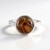 Anello in argento con Ammonite