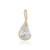 9K Zircon Gold Pendant