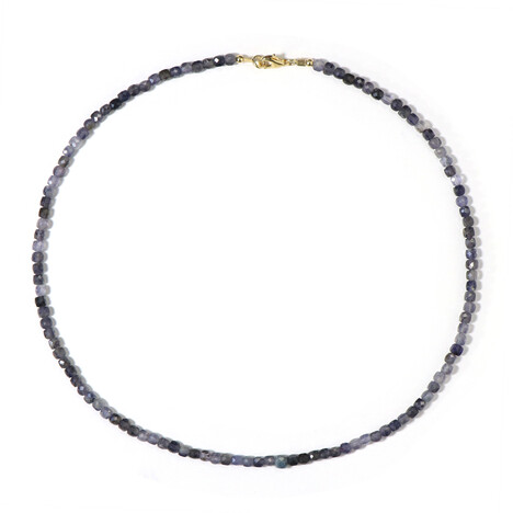 Collana in argento con Iolite del Madagascar