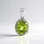 Ciondolo in argento con Peridoto