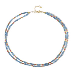 Collana in argento con Acquamarina Brasiliana