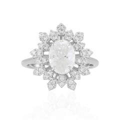 Anillo en plata con Zircón (Adela Silber)