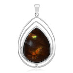 Colgante en plata con Ágata de fuego