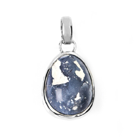 Maligano-Jaspis-Silberanhänger