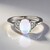 Anello in argento con Opale di Welo