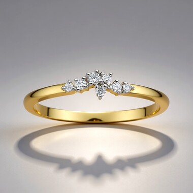 SI1 (G) Brillant-Goldring (Annette)