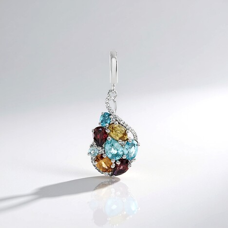 Ciondolo in argento con Zircone Ratanakiri