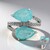 Anello in argento con Quarzo blu pastello