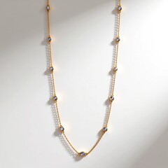 Collana in argento con Tanzanite
