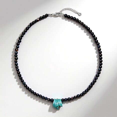 Collana in argento con Turchese