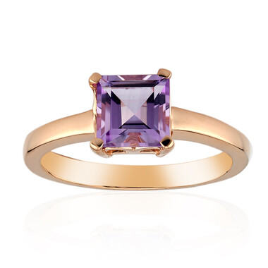 Lavendel-Amethyst-Silberring