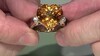 Anillo en plata con Citrino (Gems en Vogue)