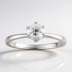 Anello in argento con Zircone