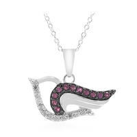 Collier en argent et Grenat Rhodolite