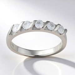 Anello in argento con Zircone