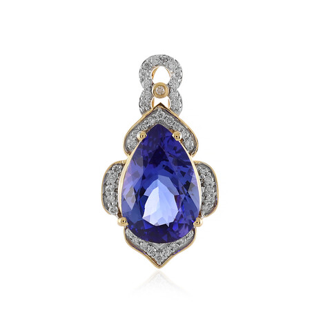 AAA-Tansanit-Goldanhänger (AMAYANI)