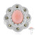 Pinkfarbener Opal-Silberring (Annette classic)