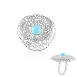 Sleeping Beauty Turquoise Silver Ring (MONOSONO COLLECTION)