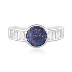 Bague en argent et Opale Mezezo