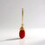 Ciondolo in argento con Onice Rossa (MONOSONO COLLECTION)