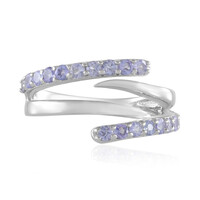 Bague en argent et Tanzanite (de Melo)