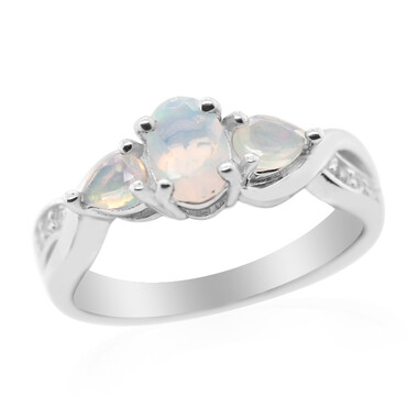 Welo-Opal-Silberring