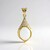 Ciondolo in oro con Opale di Welo (Adela Gold)